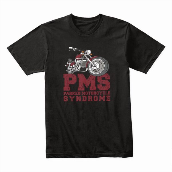 Bella Canvas 3001c Cotton T shirt Black 00026 Parked Motorcycle Syndrome