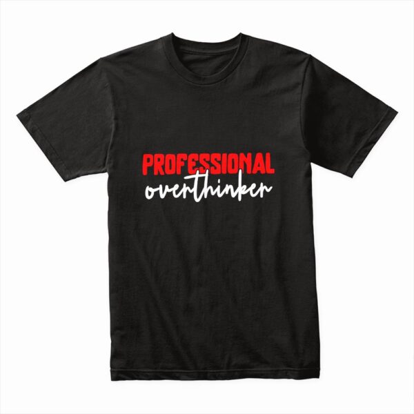 Bella Canvas 3001c Cotton T shirt Black 00072 Professional Overthinker