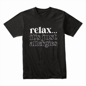 Bella Canvas 3001c Cotton T shirt Black 00101 Relax Its Just Allergies