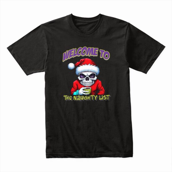 Bella Canvas 3001c Cotton T shirt Black 00244 Naughty List