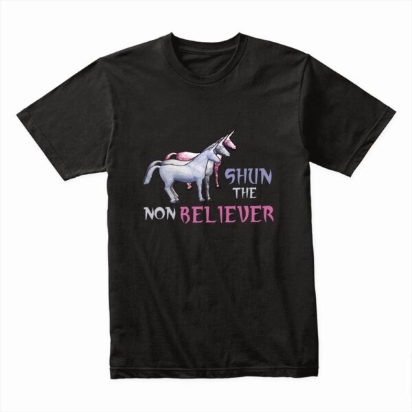 Bella Canvas 3001c Cotton T shirt Black 00247 Shun The Non Believer