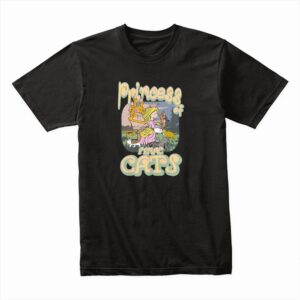 Bella Canvas 3001c Cotton T shirt Black 00270 Feral Cat Princess