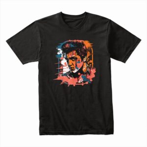 Bella Canvas 3001c Cotton T shirt Black 00293 Elvis Presley