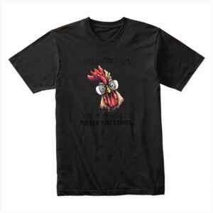 Bella Canvas 3001c Cotton T shirt Black 00344 I May Look Calm, But In My Head Ive Pecked You 3 Times