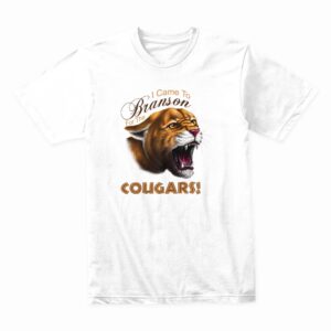 Bella Canvas 3001c Cotton T shirt White 00283 1 Branson For The Cougars Light Shirt