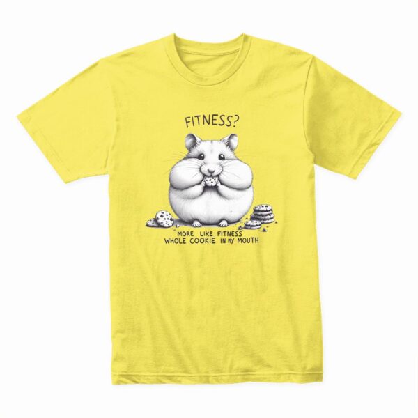 Bella Canvas 3001c Cotton T shirt Yellow 00013 Fitness Cookie In My Mouth