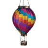 Hot Air Balloon Solar Lantern XLG Stripe 13832 1