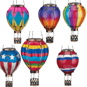 Hot Air Balloon Solar Lantern LG